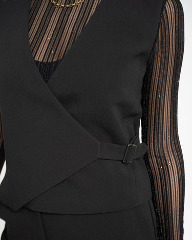 MSCH Macy Michelle Waistcoat Black - Things I Like Things I Love