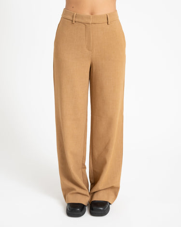 MSCH Macy Michelle Wide Pants Regular Brown - Things I Like Things I Love