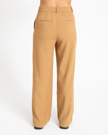 MSCH Macy Michelle Wide Pants Regular Brown - Things I Like Things I Love