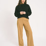 MSCH Macy Michelle Wide Pants Regular Brown - Things I Like Things I Love