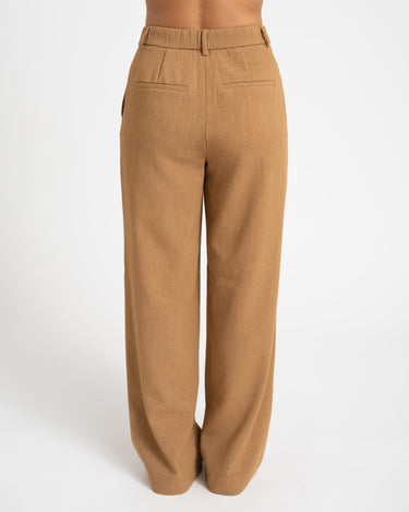 MSCH Macy Michelle Wide Pants Regular Brown - Things I Like Things I Love