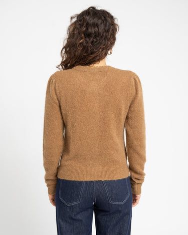 MSCH Miabelle Hope Cardigan Brown - Things I Like Things I Love