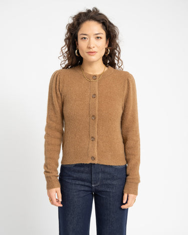 MSCH Miabelle Hope Cardigan Brown - Things I Like Things I Love