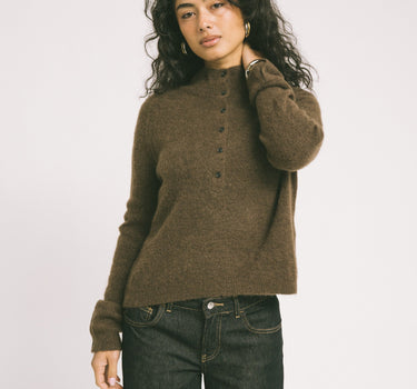 MSCH Milania Hope M Pullover Slate Brown - Things I Like Things I Love