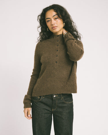 MSCH Milania Hope M Pullover Slate Brown - Things I Like Things I Love