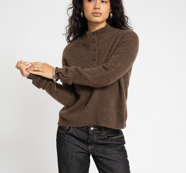 MSCH Milania Hope M Pullover Slate Brown - Things I Like Things I Love