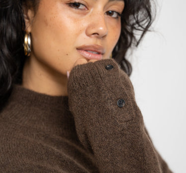 MSCH Milania Hope M Pullover Slate Brown - Things I Like Things I Love