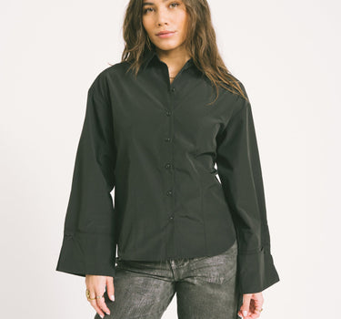 MSCH Natalia Zenika Shirt Black - Things I Like Things I Love