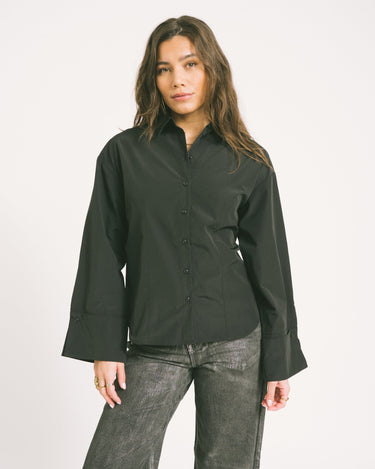 MSCH Natalia Zenika Shirt Black - Things I Like Things I Love