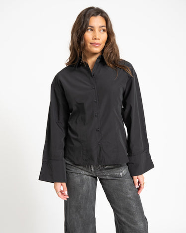 MSCH Natalia Zenika Shirt Black - Things I Like Things I Love