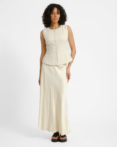 MSCH Nicolette Ullas Skirt Sand - Things I Like Things I Love
