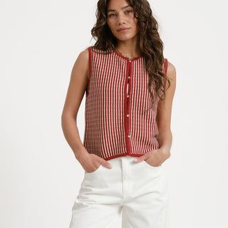 MSCH Priscilla Vest Red - Things I Like Things I Love