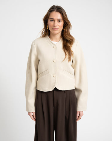 MSCH Sari Esmeralda Jacket Sand - Things I Like Things I Love