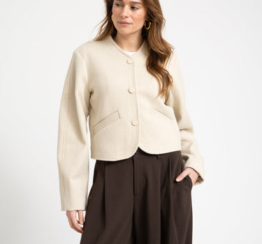 MSCH Sari Esmeralda Jacket Sand - Things I Like Things I Love