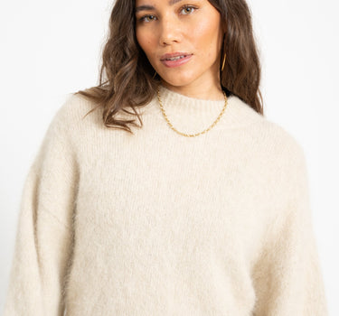 MSCH Thira Salmia Pullover Sand 78% Alpaca Wol - Things I Like Things I Love