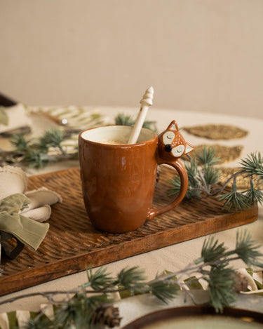 Mug Fox/Owl Brown - Things I Like Things I Love