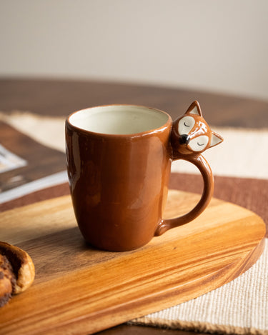 Mug Fox/Owl Brown - Things I Like Things I Love