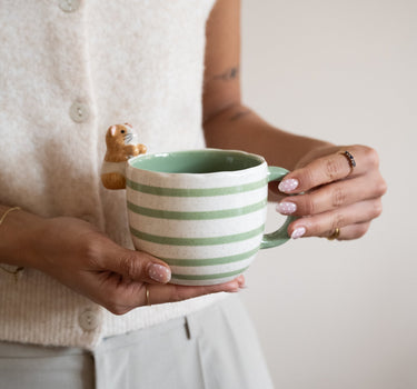 Mug Guinea Pig Green - Things I Like Things I Love