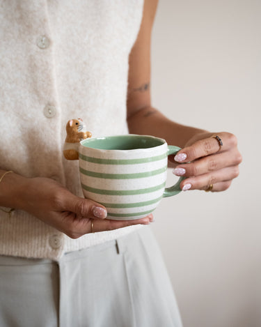 Mug Guinea Pig Green - Things I Like Things I Love