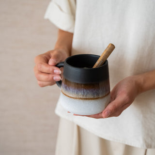 Mug Mojave Glaze Black - Things I Like Things I Love