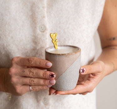 Mug Speckled Beige - Things I Like Things I Love