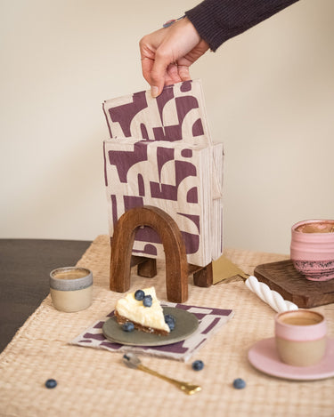 Napkin Holder Anouk Wood - Things I Like Things I Love