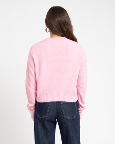 Natalie Diverse Cardigan Knit Pink - Things I Like Things I Love