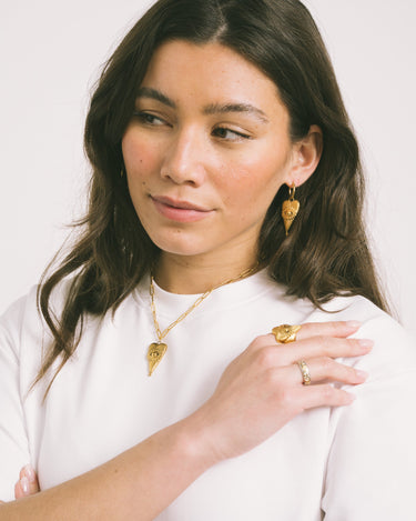 Necklace Eye of Love Gold - Things I Like Things I Love