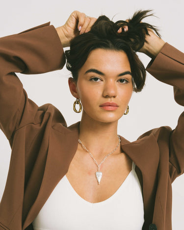 Necklace Eye of Love Silver - Things I Like Things I Love