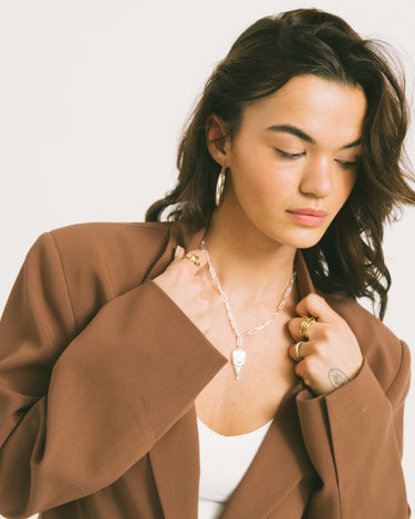 Necklace Eye of Love Silver - Things I Like Things I Love