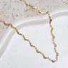 Necklace Half Moon Gold - Things I Like Things I Love
