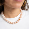 Necklace Marble Rose Pink - Things I Like Things I Love