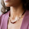 Necklace Red Rock Gold - Things I Like Things I Love