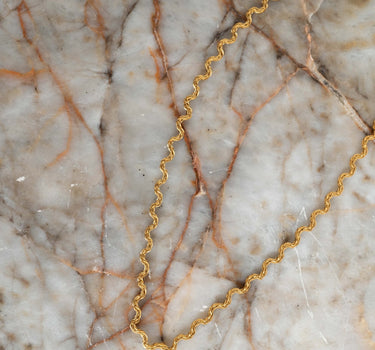 Necklace Waves Gold - Things I Like Things I Love