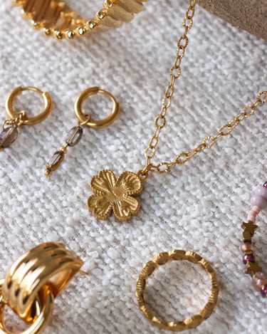 Necklace Wish Me Luck Gold - Things I Like Things I Love