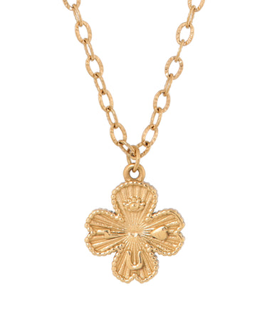 Necklace Wish Me Luck Gold - Things I Like Things I Love