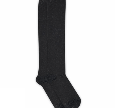 Nelly Glitter Knee Socks Black - Things I Like Things I Love