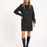 New Signe Denim Dress Black Denim - Things I Like Things I Love
