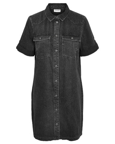 New Signe Denim Dress Black - Things I Like Things I Love