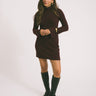 Nola High Neck Knit Dress Windsor Wine - Things I Like Things I Love