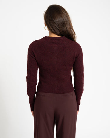 Nola Knit Cardigan Windsor Wine - Things I Like Things I Love