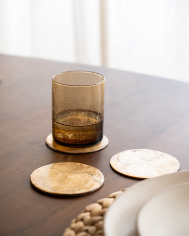 Onderzetter Schelp Goud 1PC - Things I Like Things I Love