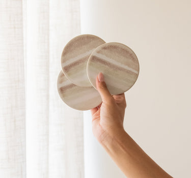 Onderzetter Sofie Beige 1PC - Things I Like Things I Love