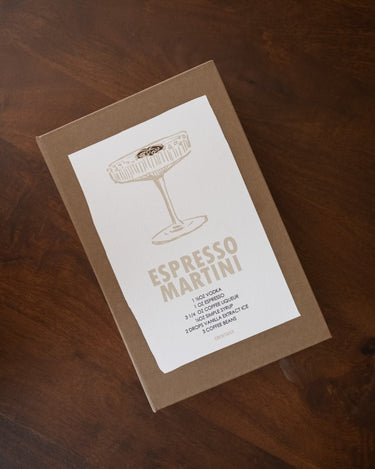 Opbergboek Espresso Martini Bruin - Things I Like Things I Love