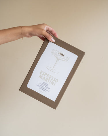 Opbergboek Espresso Martini Bruin - Things I Like Things I Love