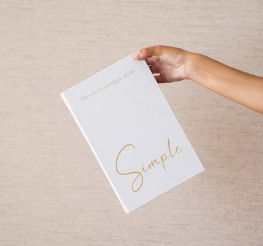 Opbergboek Simple Crème - Things I Like Things I Love