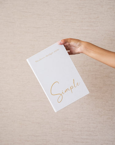 Opbergboek Simple Crème - Things I Like Things I Love