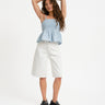 Oregon Smock Top Light Blue Denim - Things I Like Things I Love