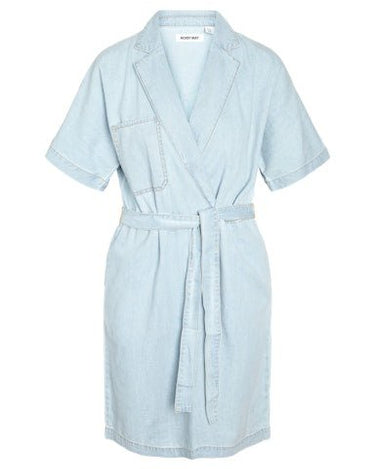 Oregon Verona Short Dress Light Blue Denim - Things I Like Things I Love