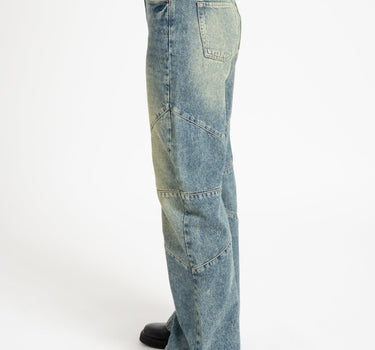 Orlando Cleo Wide Curve Dark Blue Denim - Things I Like Things I Love